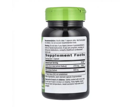 Придбати Kelp - 100 vcaps, image , зображення 2, характеристики, відгуки