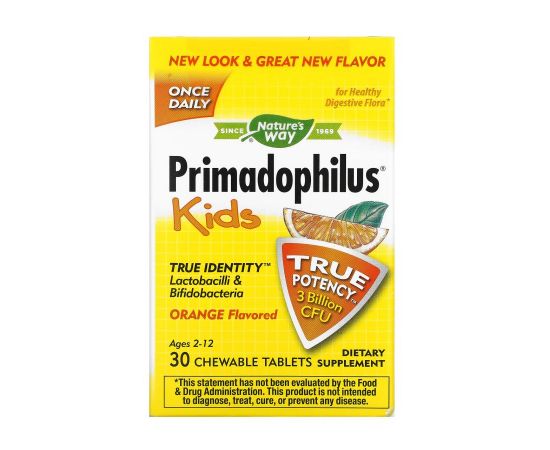 Придбати Kids Primadophilus - 30 tabs Orange, image , характеристики, відгуки