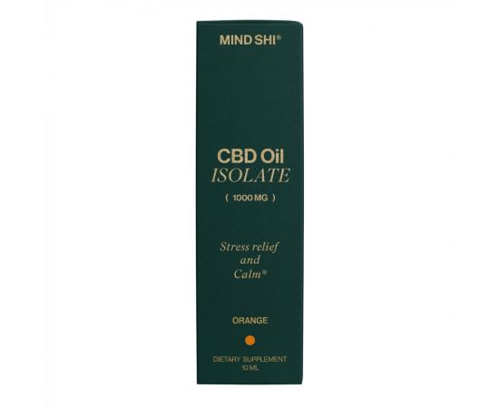 Придбати CBD Oil Isolate 1000 mg Orange - 10 ml, image , зображення 2, характеристики, відгуки