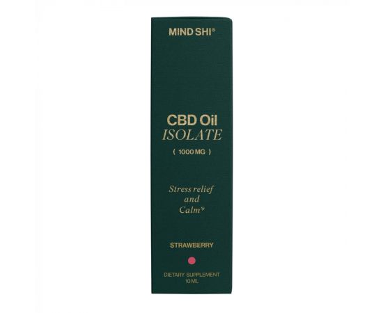 Придбати CBD Oil Isolate 1000 mg Strawberry - 10 ml, image , зображення 2, характеристики, відгуки