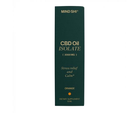 Придбати CBD Oil Isolate 2000 mg Orange - 10 ml, image , зображення 2, характеристики, відгуки