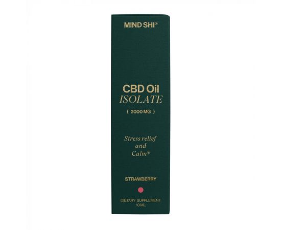 Придбати CBD Oil Isolate 2000 mg Strawberry - 10 ml, image , зображення 2, характеристики, відгуки