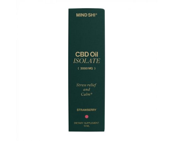 Придбати CBD Oil Isolate 3000 mg Strawberry - 10 ml, image , зображення 2, характеристики, відгуки