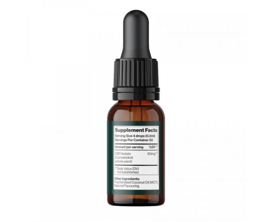 Придбати CBD Oil Isolate 3000 mg Strawberry - 10 ml, image , зображення 7, характеристики, відгуки