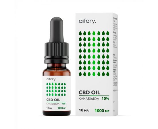 Придбати CBD Oil 1000mg - 10 ml, image , характеристики, відгуки