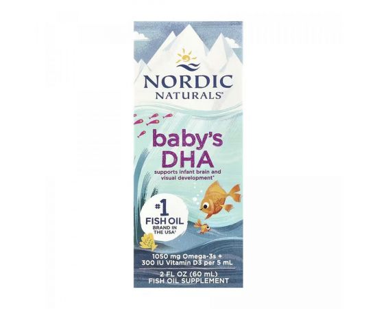 Придбати Baby's DHA - 60 ml, image , характеристики, відгуки