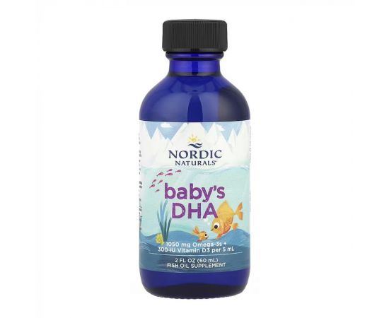 Придбати Baby's DHA - 60 ml, image , зображення 3, характеристики, відгуки