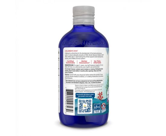 Придбати Children's DHA - 237 ml, image , зображення 3, характеристики, відгуки