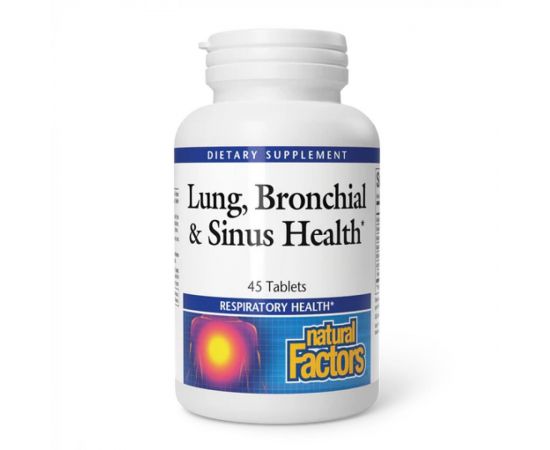 Придбати Lung, Bronchial & Sinus Health - 45 tabs, image , характеристики, відгуки