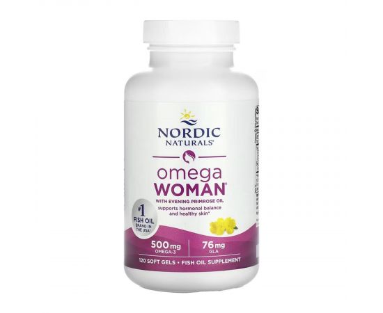 Придбати Omega Woman - 120 softgels, image , зображення 3, характеристики, відгуки