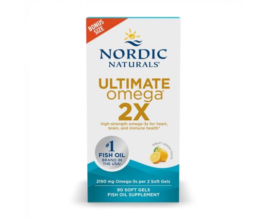 Придбати Ultimate Omega 2X - 90 softgels, image , характеристики, відгуки