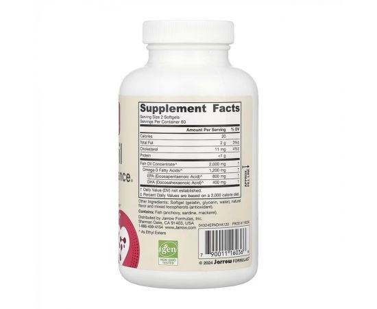 Придбати EPA-DHA Balance® 600 mg - 120 caps, image , зображення 2, характеристики, відгуки