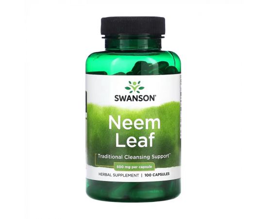 Придбати Neem Leaf 500 mg - 100 caps, image , характеристики, відгуки