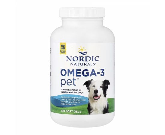 Придбати Omega-3 Pet - 180 softgels, image , характеристики, відгуки