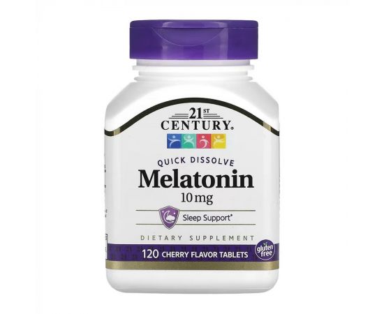 Придбати Melatonin 10 mg Quick Dissolve - 120 tabs, image , характеристики, відгуки