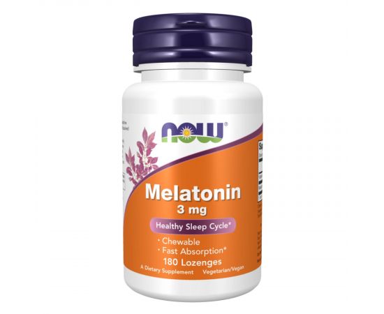 Купить Melatonin 3mg - 180 lozenges, фото , характеристики, отзывы