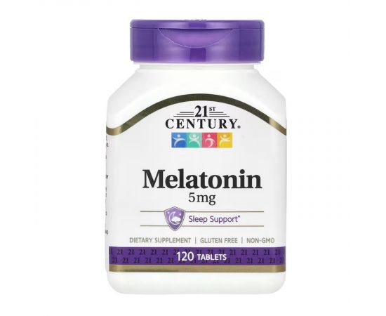 Придбати Melatonin 5 mg - 120 tabs, image , характеристики, відгуки