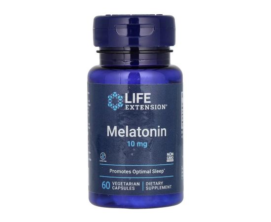Придбати Melatonin 10 mg - 60 veg caps, image , характеристики, відгуки