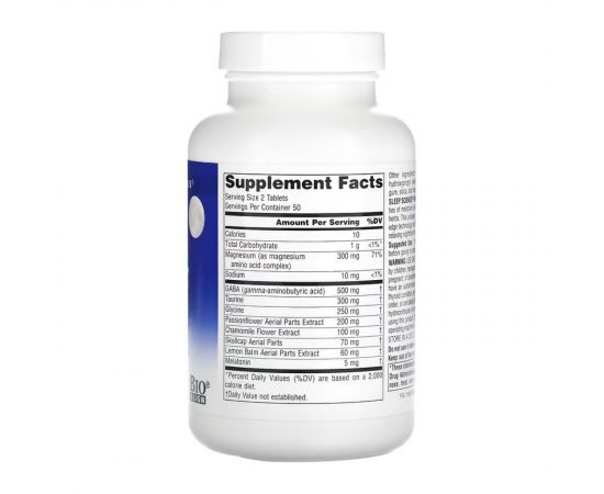 Придбати Sleep Science® NightRest™ with Melatonin - 100 tabs, image , зображення 2, характеристики, відгуки