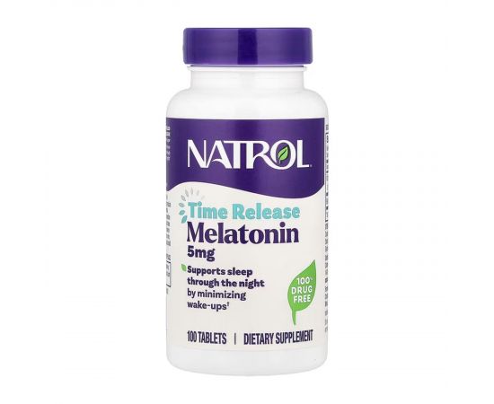 Придбати Melatonin 5mg - 100 tabs, image , характеристики, відгуки