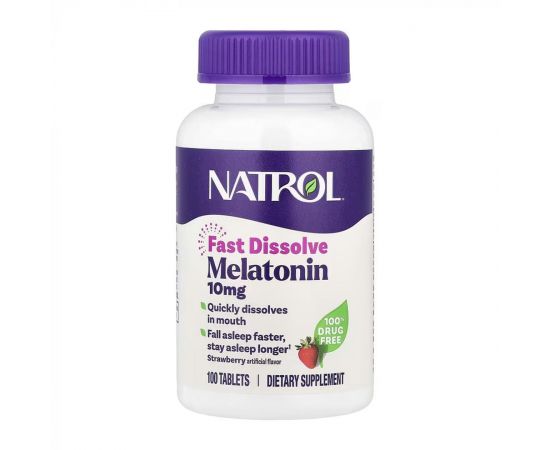 Придбати Melatonin 10mg - 100 tabs, image , характеристики, відгуки
