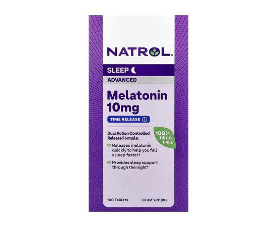 Придбати Advanced Sleep Melatonin 10mg - 100 tabs, image , характеристики, відгуки
