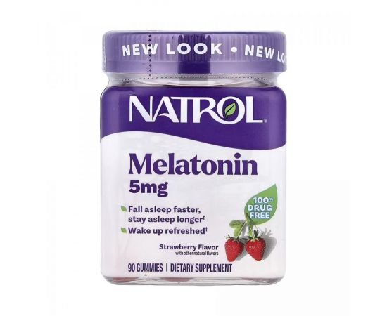 Придбати Melatonin 5mg - 90 gummies, image , характеристики, відгуки