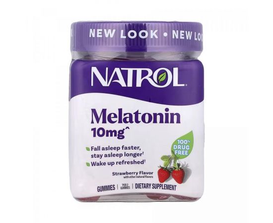 Придбати Melatonin 10mg - 60 gummies, image , характеристики, відгуки