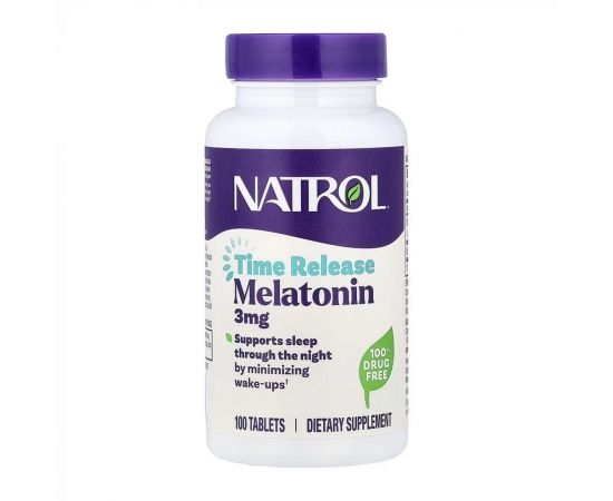 Придбати Melatonin 3mg - 100 tabs, image , характеристики, відгуки
