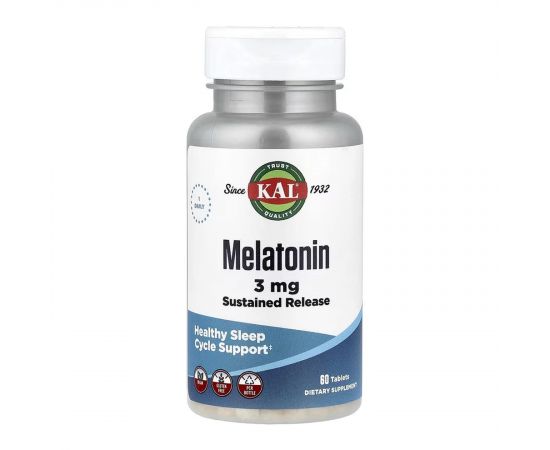 Придбати Melatonin 3mg - 60 tabs, image , характеристики, відгуки