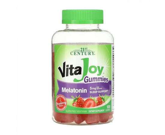 Придбати VitaJoy Melatonin 5 mg - 120 gummies, image , характеристики, відгуки