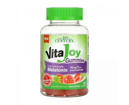 Придбати VitaJoy Melatonin 10 mg - 60 gummies, image , характеристики, відгуки