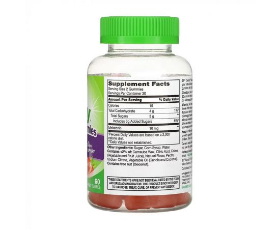 Придбати VitaJoy Melatonin 10 mg - 60 gummies, image , зображення 2, характеристики, відгуки