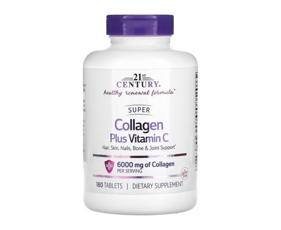Придбати Super Collagen + C - 180 tabs, image , характеристики, відгуки