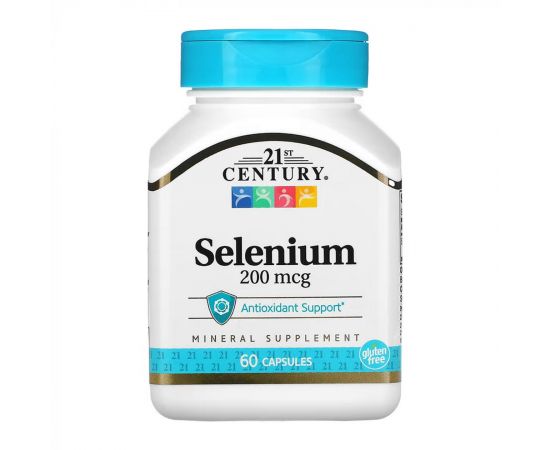 Придбати Selenium 200 mcg - 60 caps, image , характеристики, відгуки