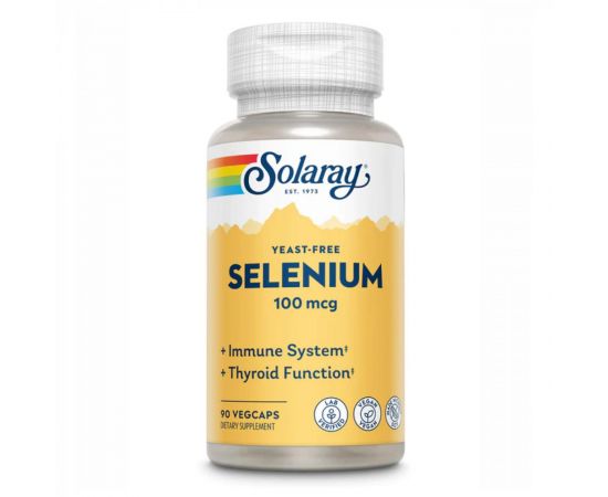 Придбати Selenium Yeast Free 100mcg - 90 vcaps, image , характеристики, відгуки