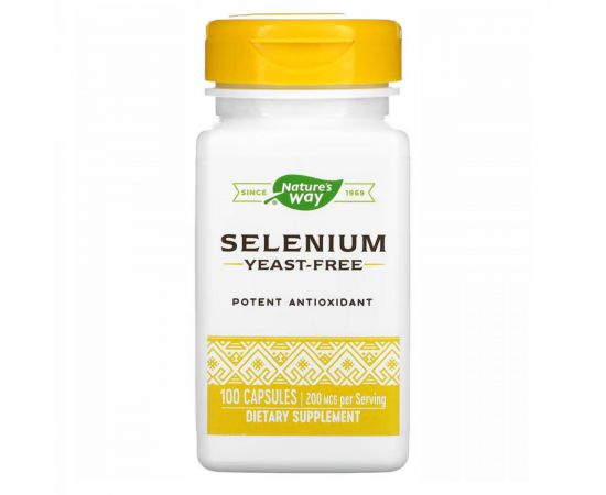 Придбати Selenium 200 mcg - 100 caps, image , характеристики, відгуки