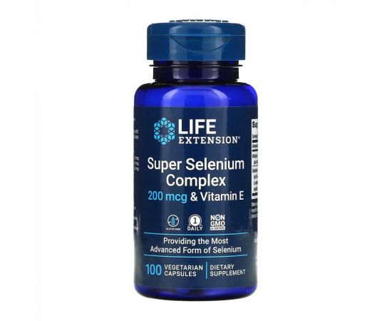 Придбати Super Selenium Complex 200 mcg - 100 vcaps, image , характеристики, відгуки