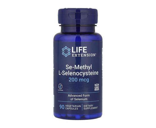 Придбати Se-Methyl L-Selenocysteine 200 mcg - 90 vcaps, image , характеристики, відгуки