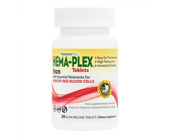 Придбати Hema-Plex - 30 tabs, image , характеристики, відгуки