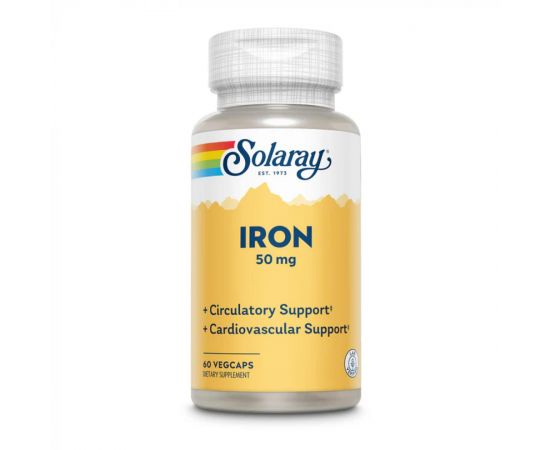 Придбати Iron 50mg - 60 vcaps, image , характеристики, відгуки