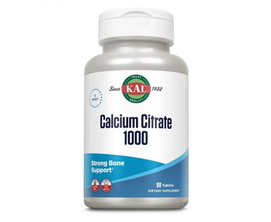 Придбати Calcium Citrate 1000mg - 90 tabs, image , характеристики, відгуки