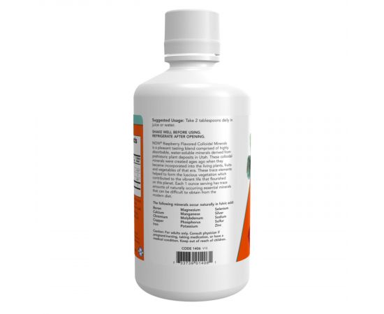 Придбати Colloidal Minerals Raspberry - 32oz, image , зображення 3, характеристики, відгуки