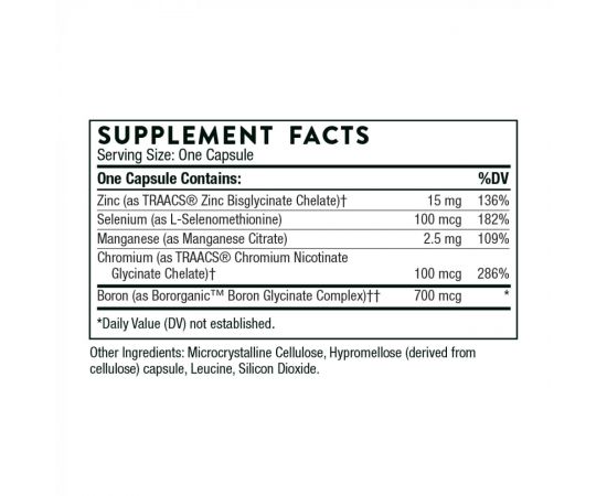 Придбати Trace Minerals - 90 caps, image , зображення 2, характеристики, відгуки