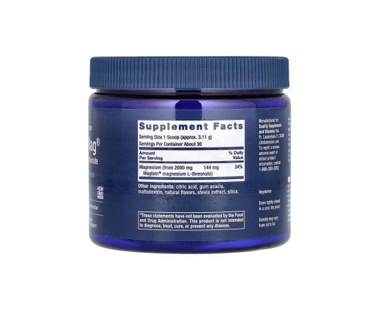 Придбати Neuro-Mag® Magnesium L-Threonate - 93.35g, image , зображення 2, характеристики, відгуки