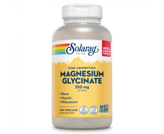 Придбати Magnesium Glycinate 350mg - 240 vcaps, image , характеристики, відгуки