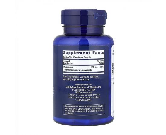 Придбати Magnesium Glycinate - 90 vcaps, image , зображення 2, характеристики, відгуки
