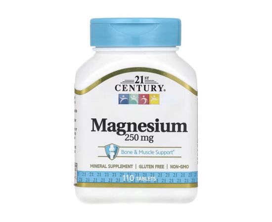 Придбати Magnesium 250 mg - 110 tabs, image , характеристики, відгуки