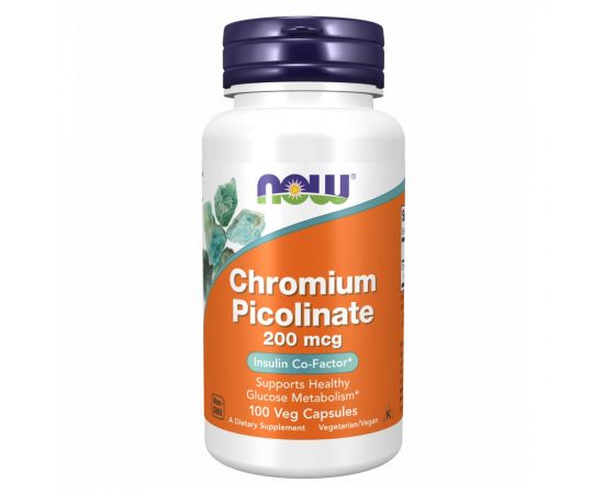 Придбати Chromium Picolinate 200mcg - 100caps, image , характеристики, відгуки