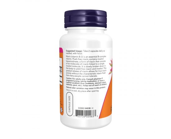 Придбати Flush-Free Niacin 250mg - 180 vcaps, image , зображення 3, характеристики, відгуки